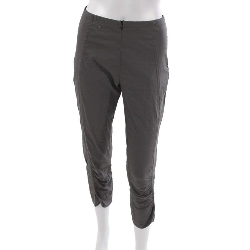 Porto Womens Gray Pull On Capri Pants Size 1